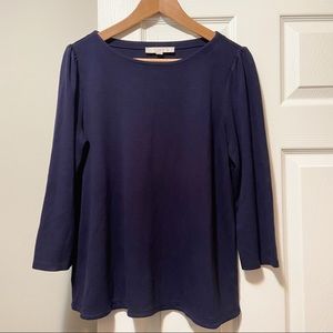 LOFT 3/4 sleeve blouse